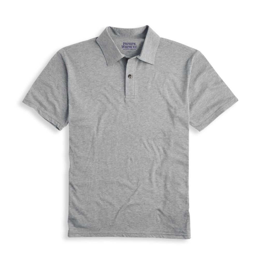 Polo Shirt - Grey Marl