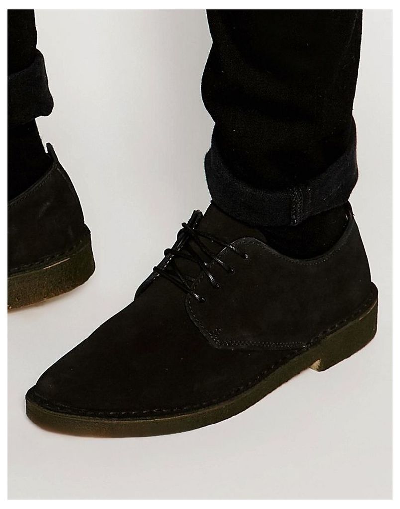Clarks Originals Desert London Shoes - Black