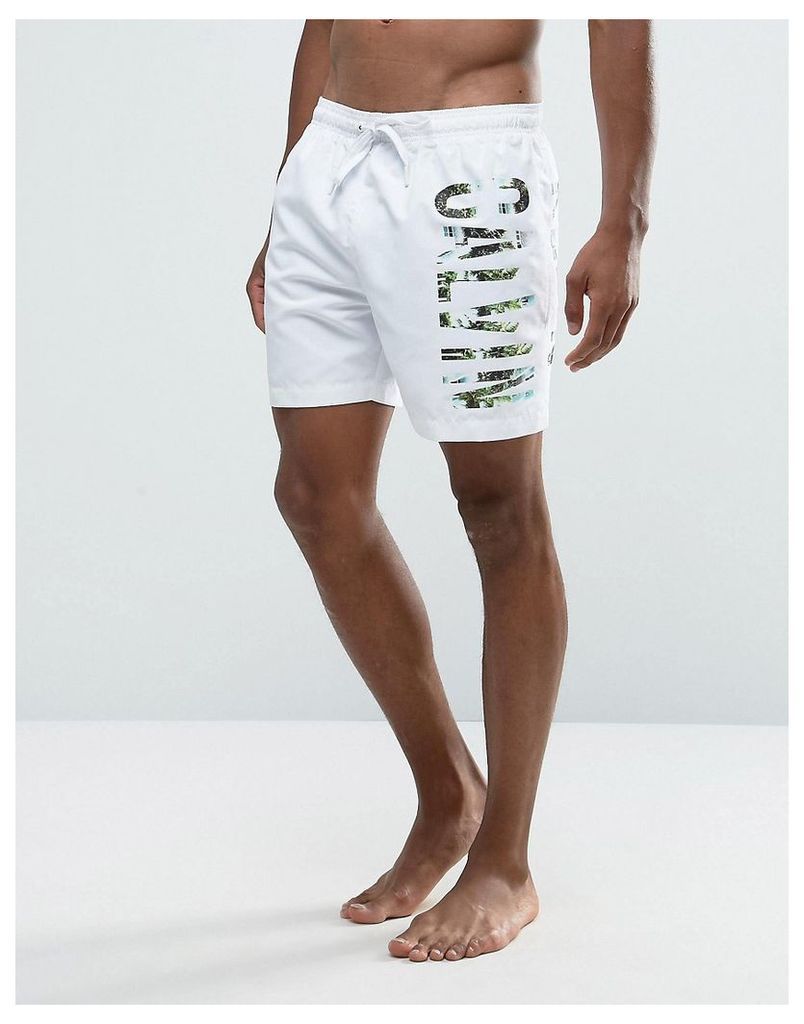 Calvin Klein ID Intense Power Plus Swim Shorts - White