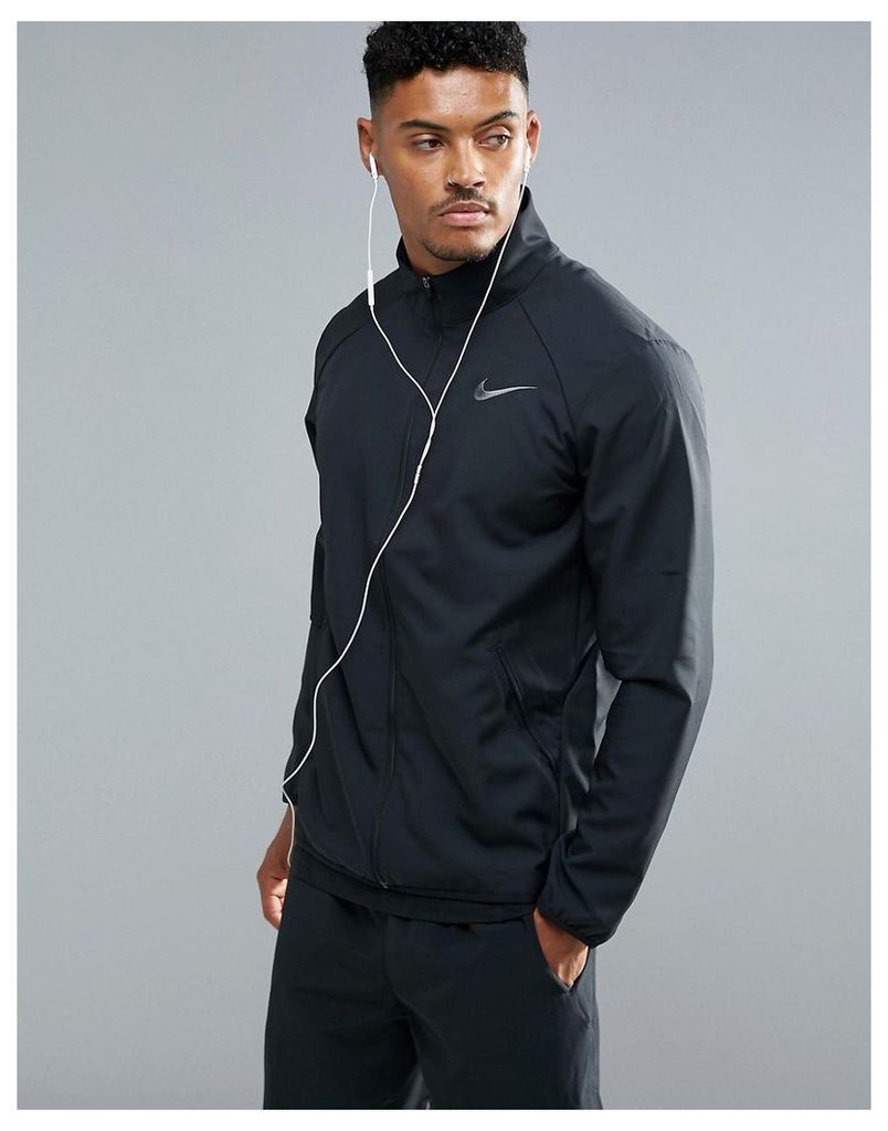 Nike Training Dri-FIT Woven Jacket In Black 800199-010 - Black