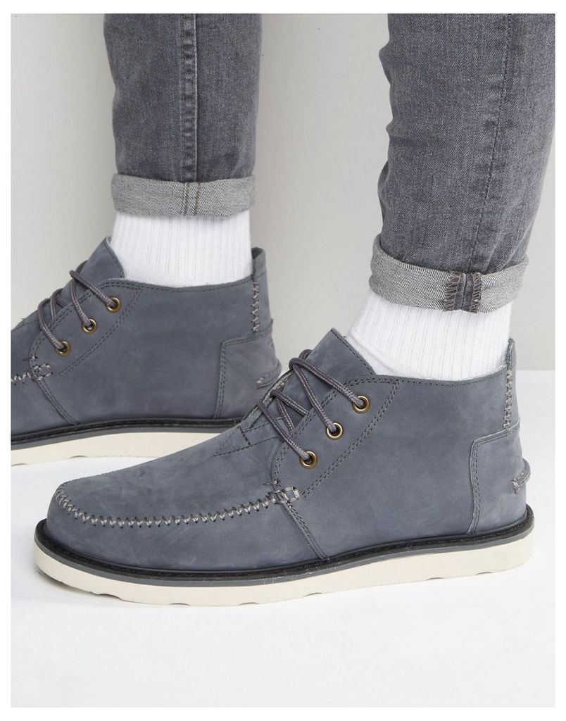 TOMS Chukka Nubuck Boots - Grey