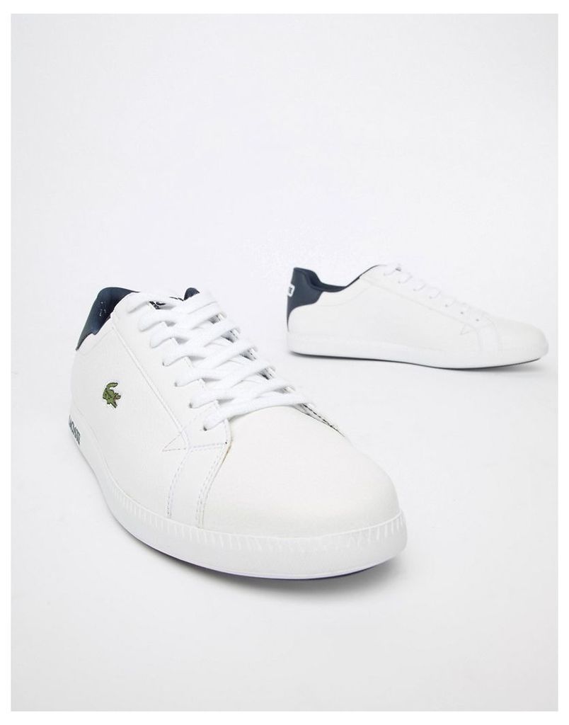 Lacoste Graduate LCR3 118 1 trainers in white leather