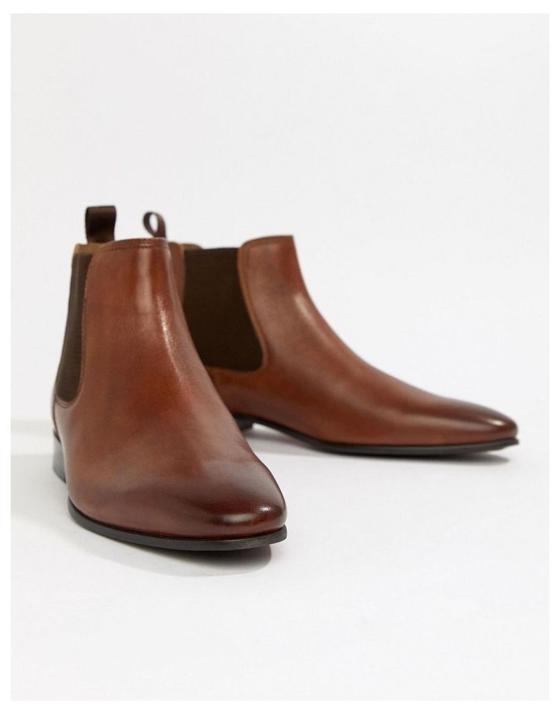 ALDO Chenadien chelsea boots in tan leather