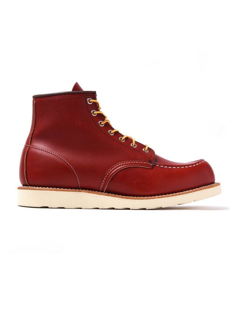 Red Red Wing Moc Toe Boot Mens Dark