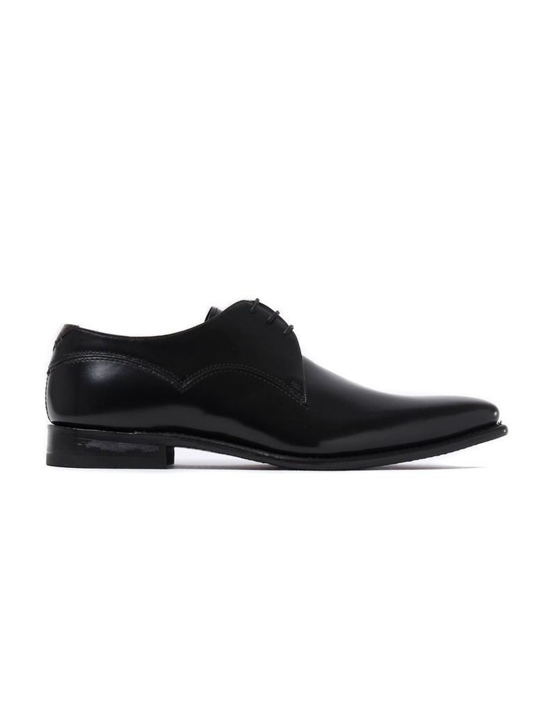 Men's Connelly Patent Leather Derby Shoes - Black