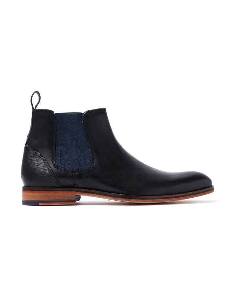 Men's Camroon 4 Leather Chelsea Boots - Black