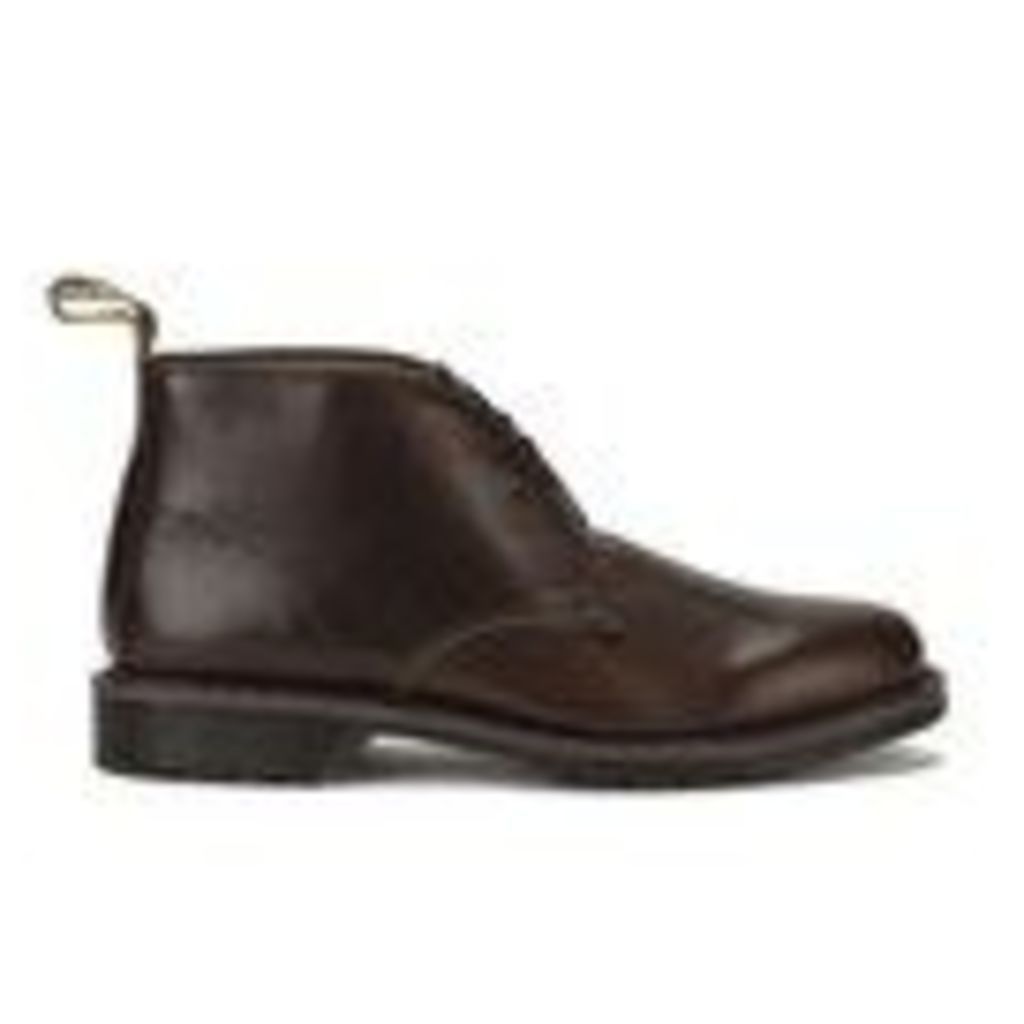 Dr. Martens Men's Oscar Sawyer New Nova Leather Desert Boots - Dark Brown - UK 6