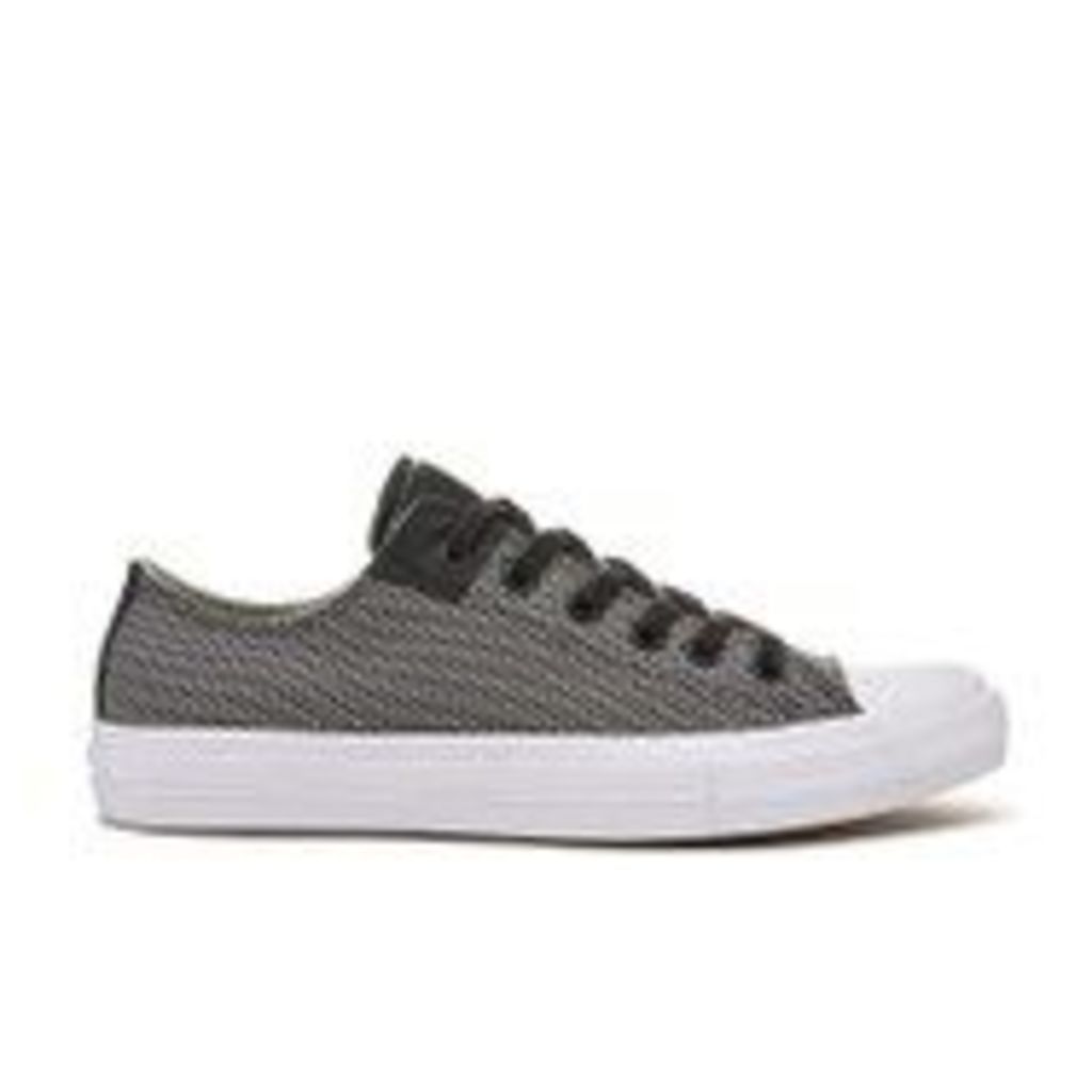 Converse Men's Chuck Taylor All Star II Ox Trainers - Storm Wind/Mouse/White - UK 7 - Grey