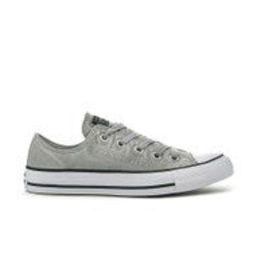 Converse Chuck Taylor All Star Ox Trainers - Dolphin/Black/White - UK 7