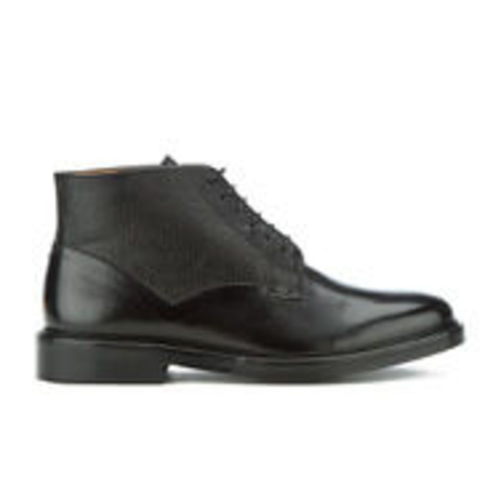 PS by Paul Smith Men's Munari Leather Lace Up Boots - Black - UK 10