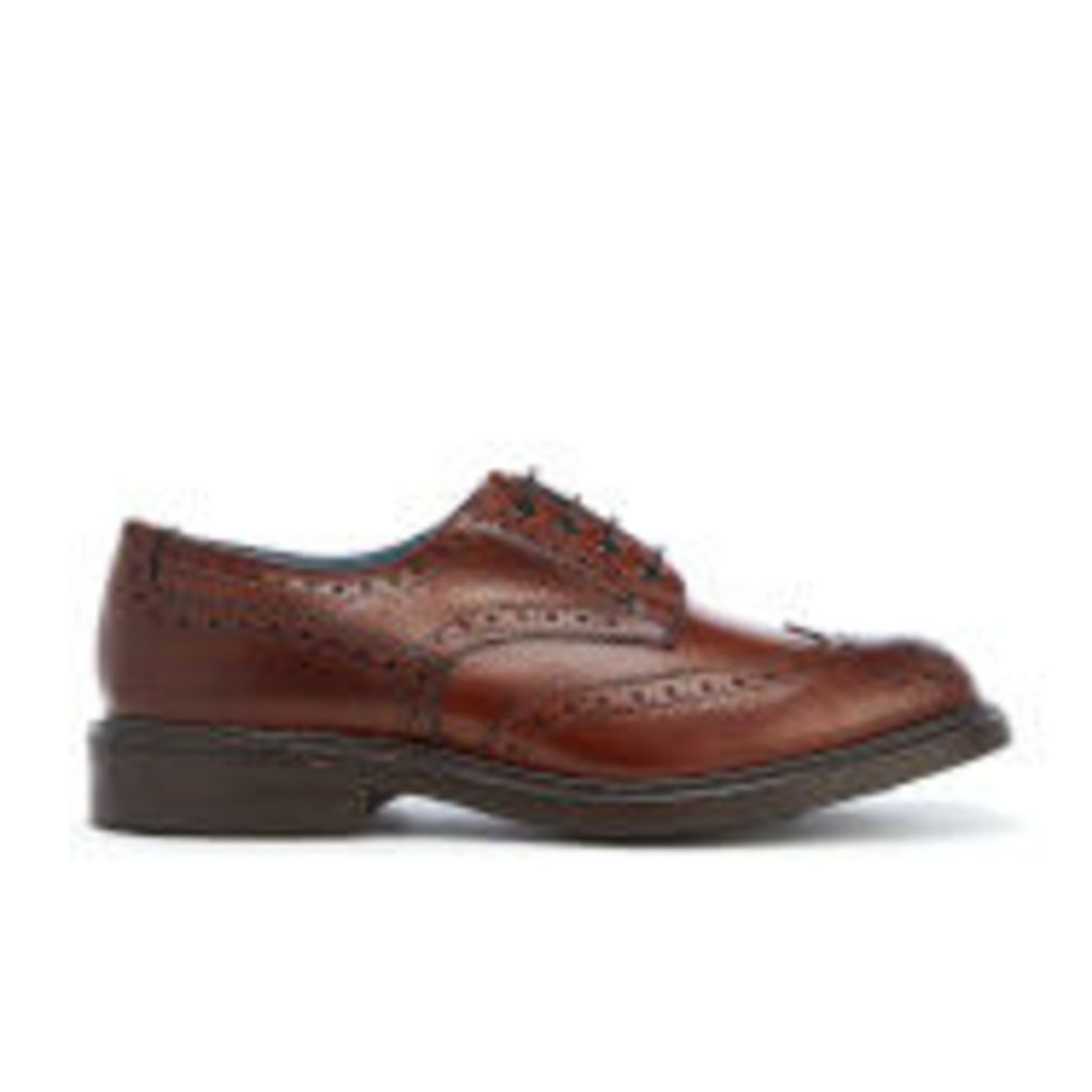 Knutsford by Tricker's Men's Bourton Leather Brogues - Chestnut Burnished