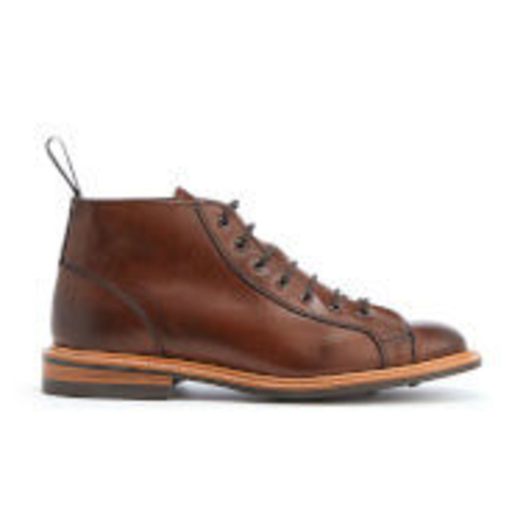 Knutsford by Tricker's Men's Leather Monkey Boots - Chestnut Burnished