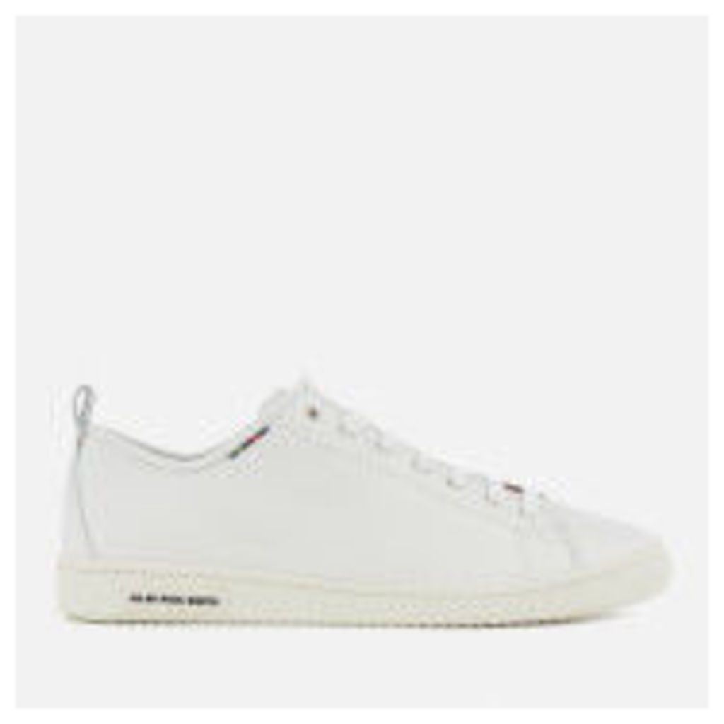 PS by Paul Smith Men's Miyata Leather Trainers - White - UK 8 - White