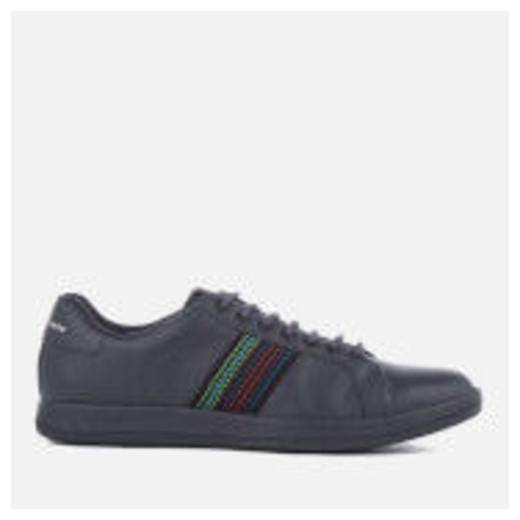 PS by Paul Smith Men's Lapin Leather Cupsole Trainers - Dark Navy - UK 11 - Blue