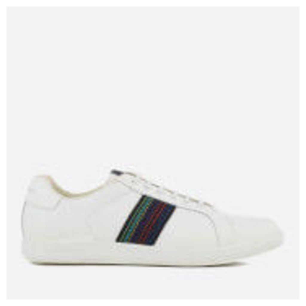 PS by Paul Smith Men's Lapin Leather Cupsole Trainers - White - UK 11