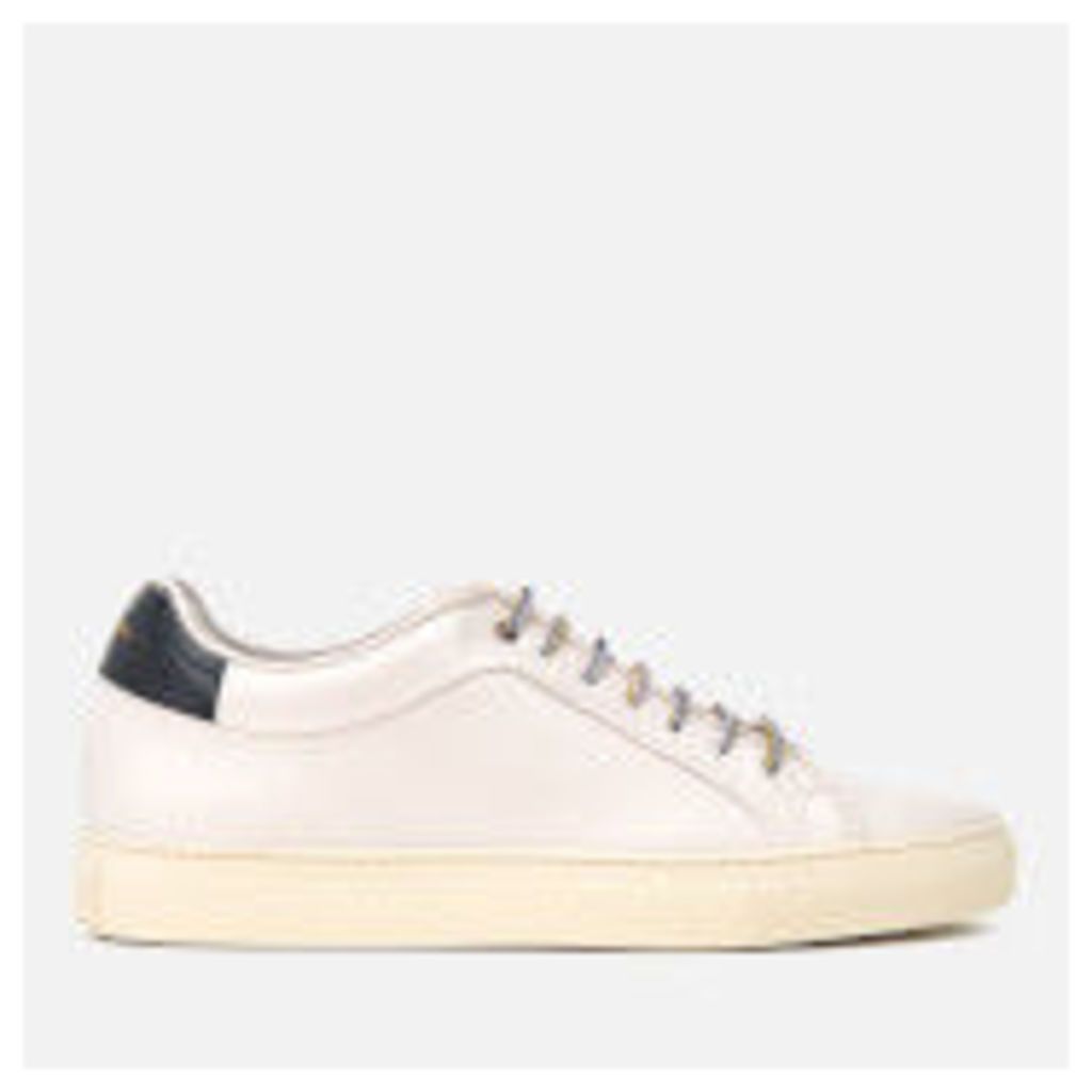 Paul Smith Men's Basso Leather Cupsole Trainers - Quiet White - UK 9 - White
