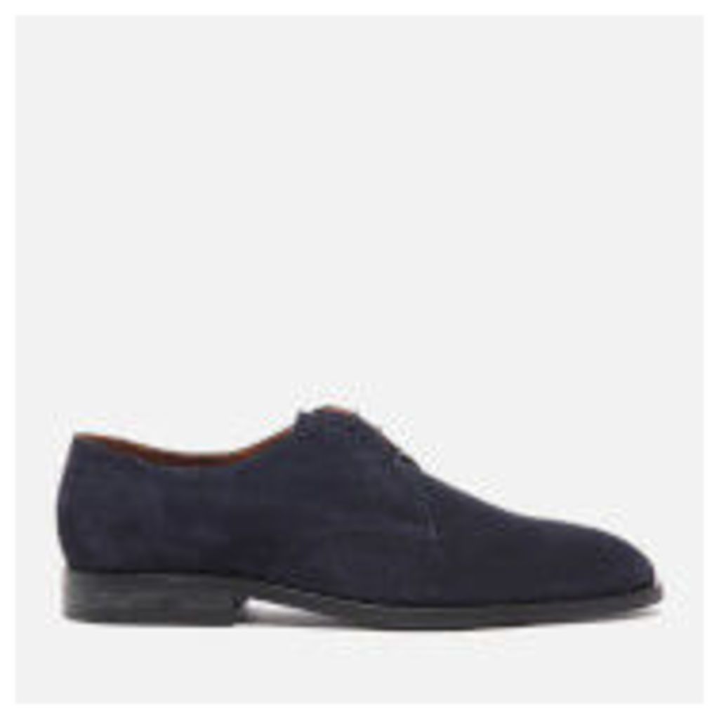 PS by Paul Smith Men's Leo Suede Derby Shoes - Oceano - UK 11 - Blue