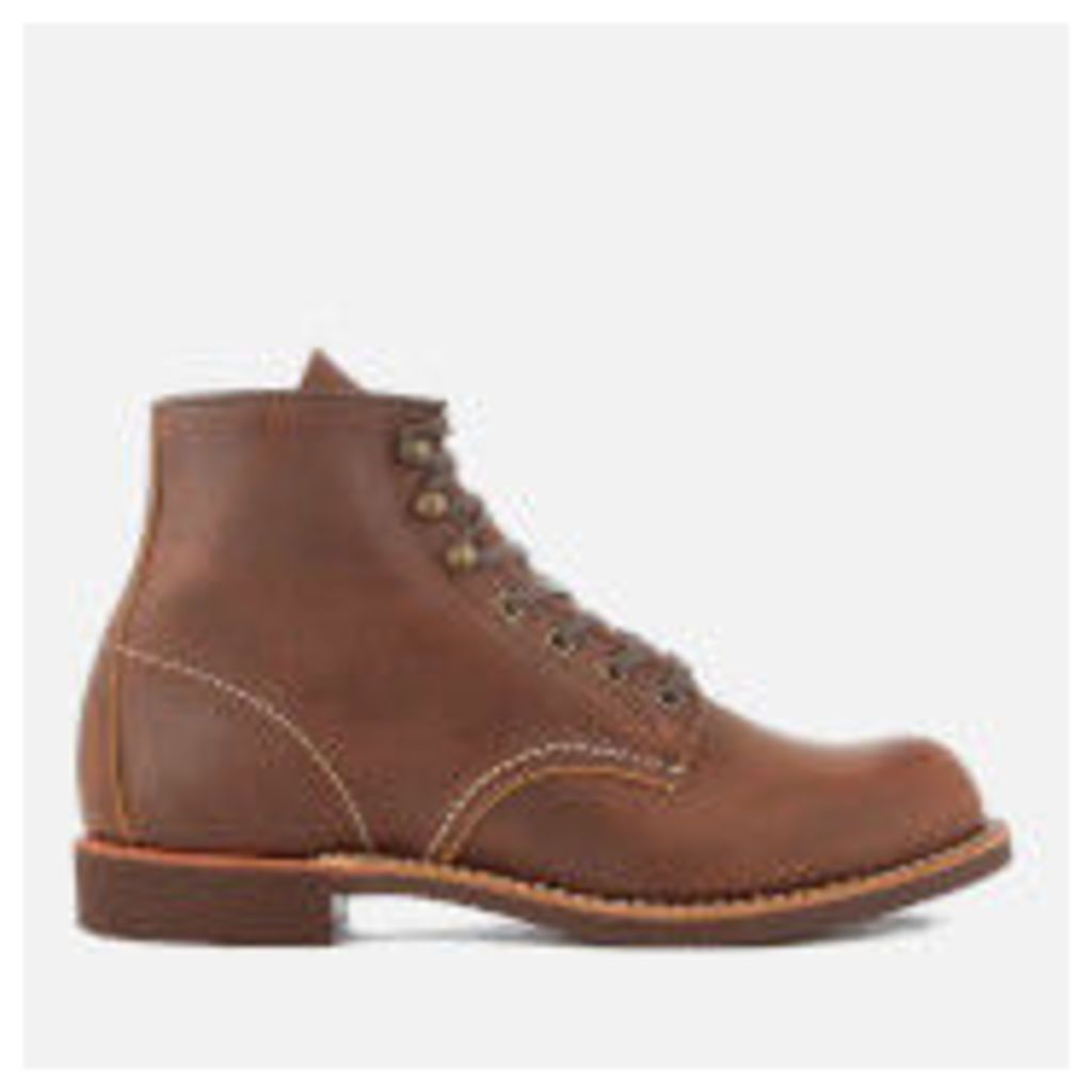 Red Wing Men's Blacksmith 6 Inch Leather Lace Up Boots - Copper