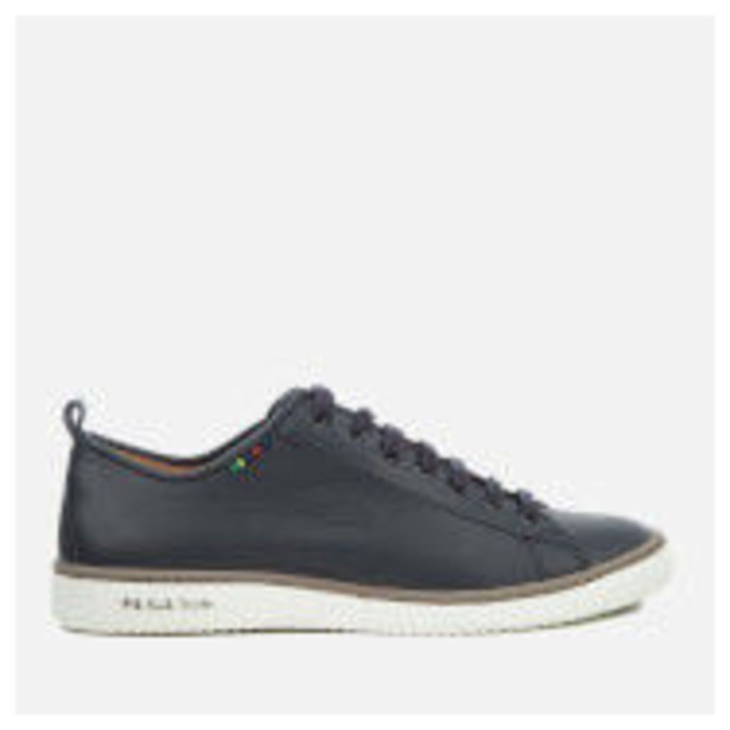 PS by Paul Smith Men's Miyata Leather Trainers - Dark Navy