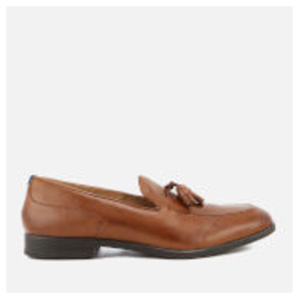 Hudson London Men's Dickson Leather Tassel Loafers - Tan - UK 8 - Tan