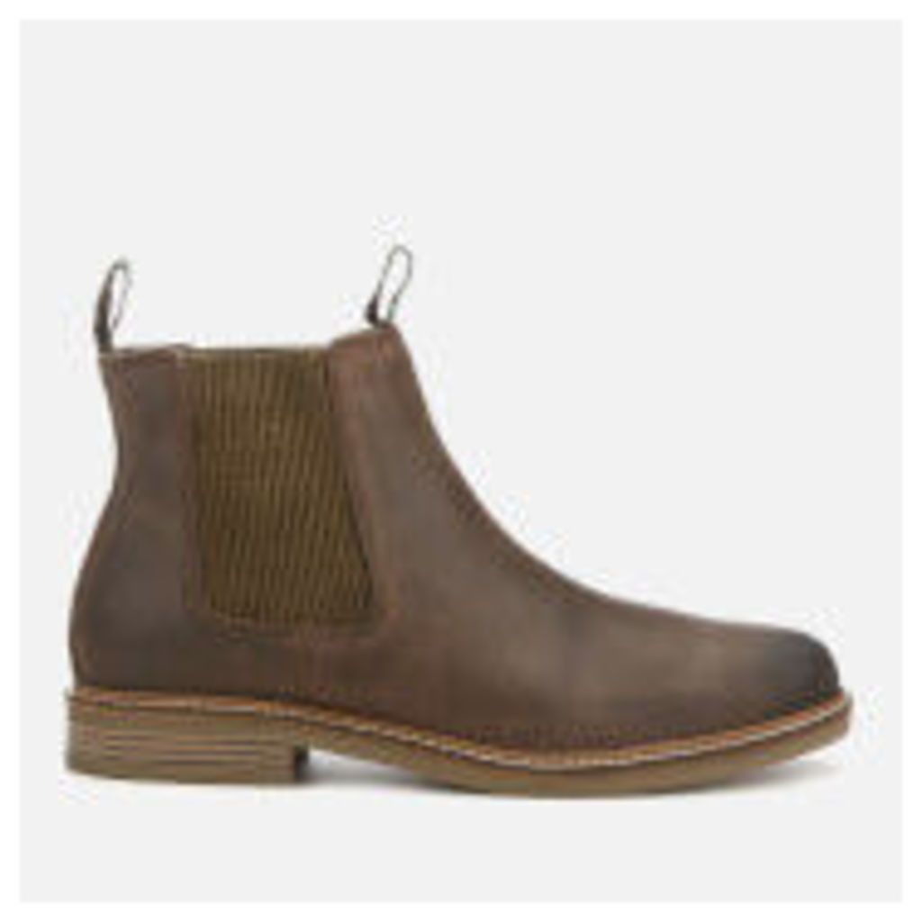 Barbour Men's Farsley Leather Chelsea Boots - Choco - UK 8