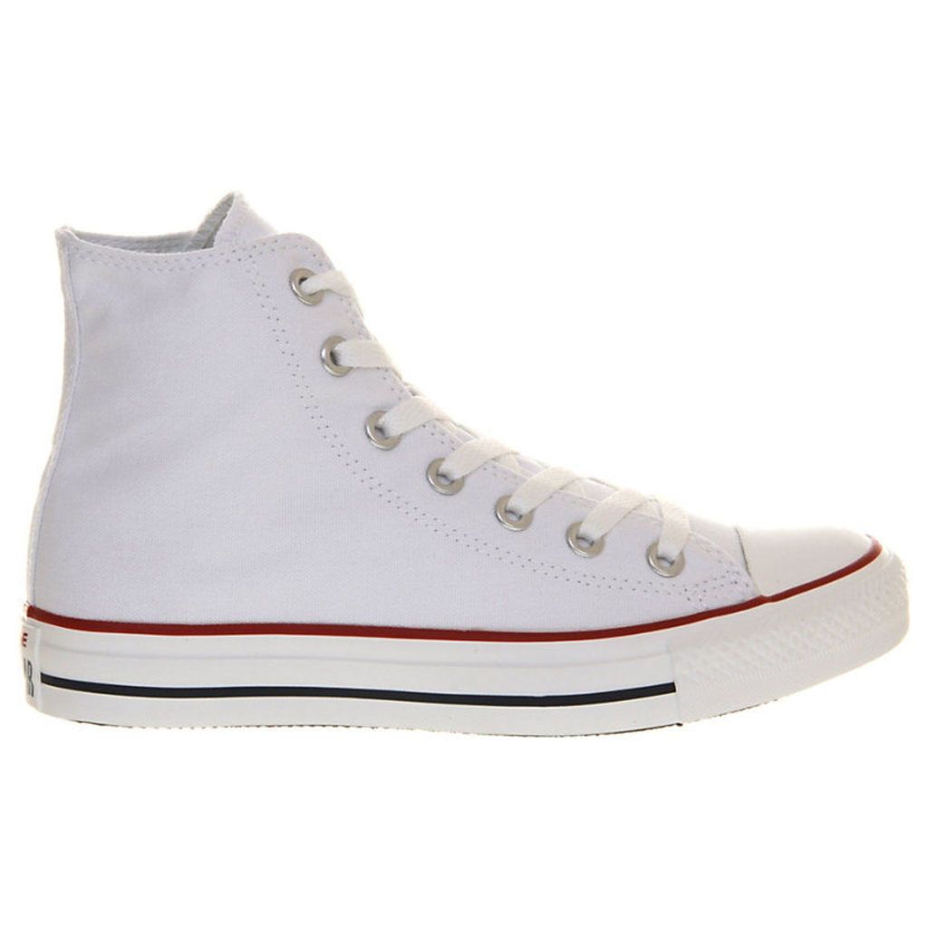 Converse All Star canvas high-tops, Mens, Size: 7, Optical white