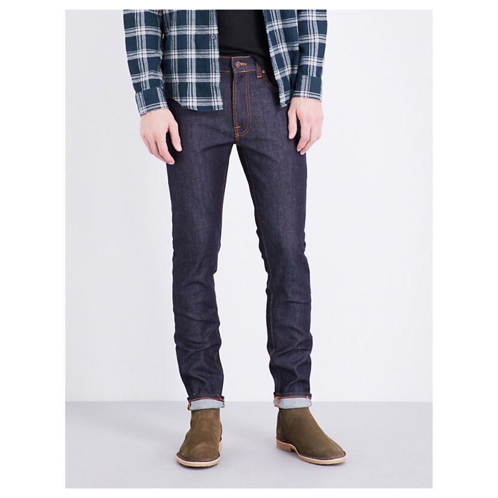 Nudie Jeans Lean Dean slim-fit skinny jeans, Mens, Size: 3634, Dry 16 dips