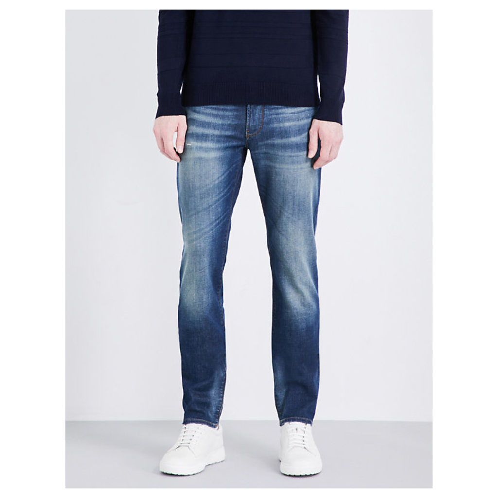 Armani Jeans Slim-fit straight jeans, Mens, Size: 10/12/1909, Antique wash