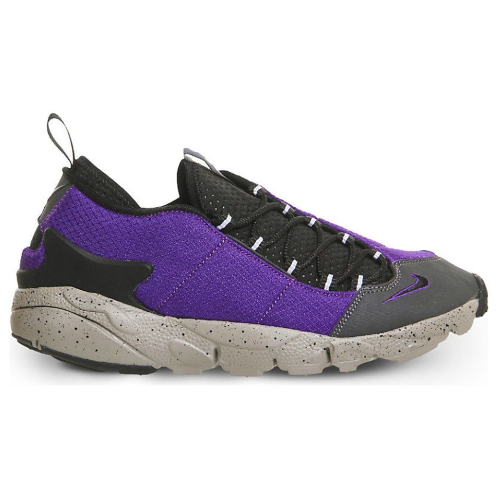 Air Footscape low-top esh trainers, Men's, Size: 10, Court Purple Black