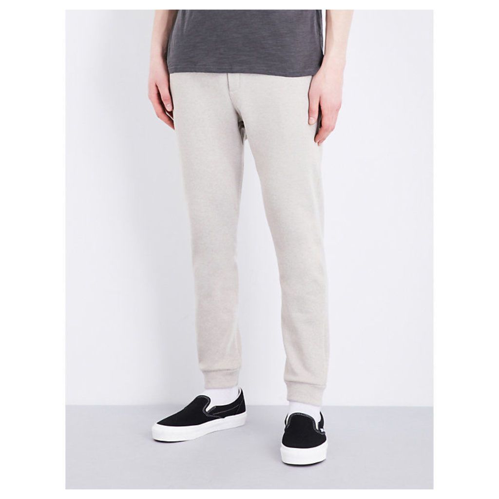 Skinny relaxed-fit cotton-blend jogging bottoms
