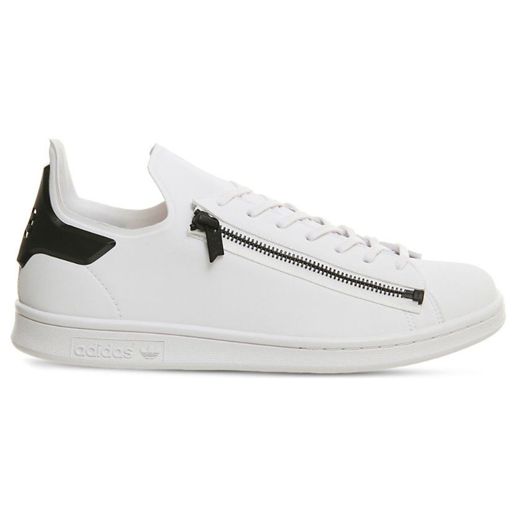 Stan Zip leather trainers