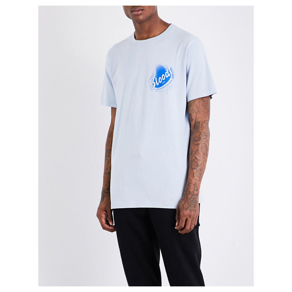 Spin cotton-jersey T-shirt