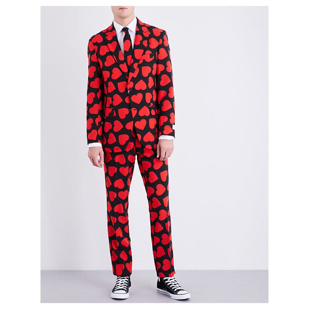 King of Hearts regular-fit woven suit