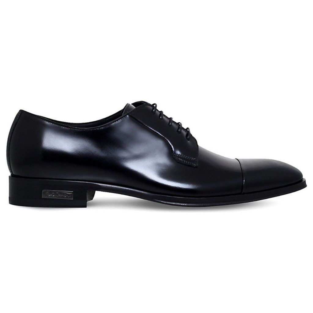 Paul Smith Mens Black Embossed Modern Shoes, Size: EUR 43 / 9 UK MEN