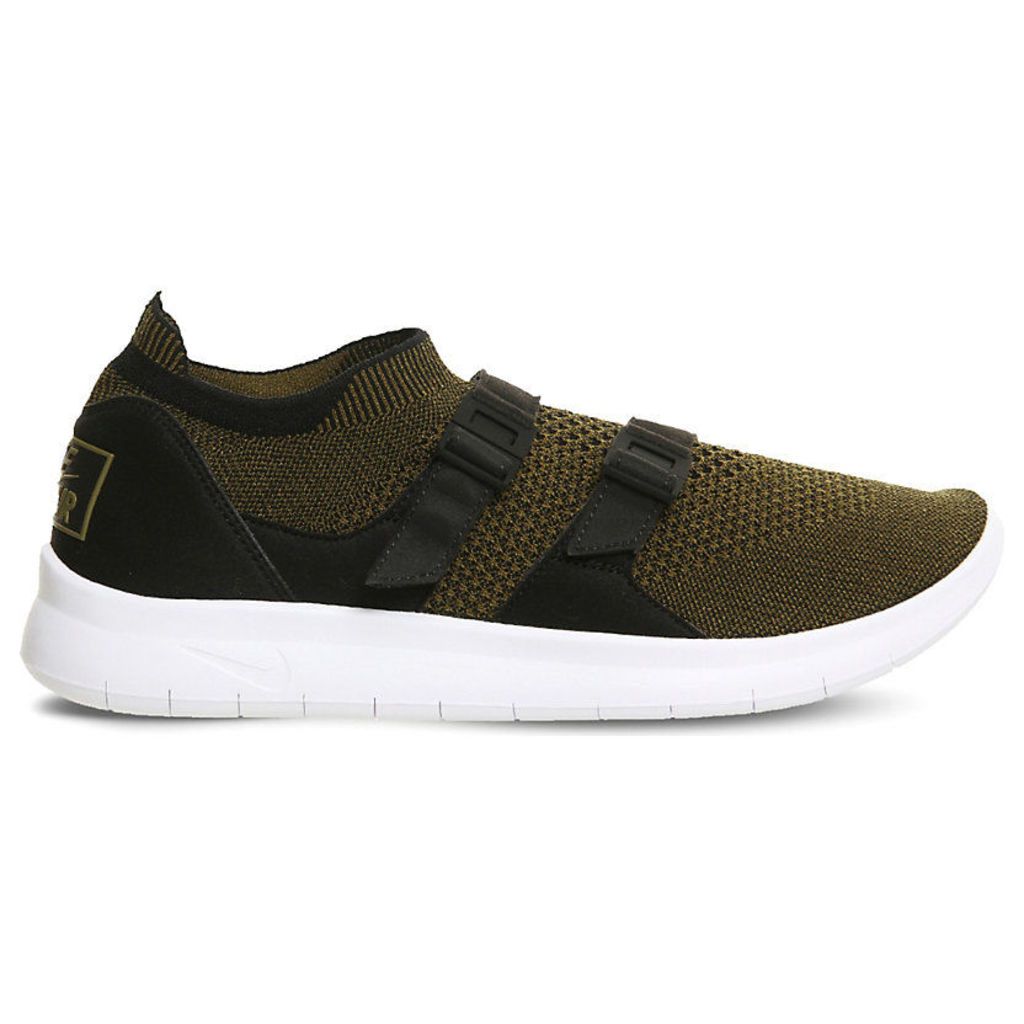 Nike Air Sock Racer Ultra Flyknit trainers, Mens, Size: 11, Black olive