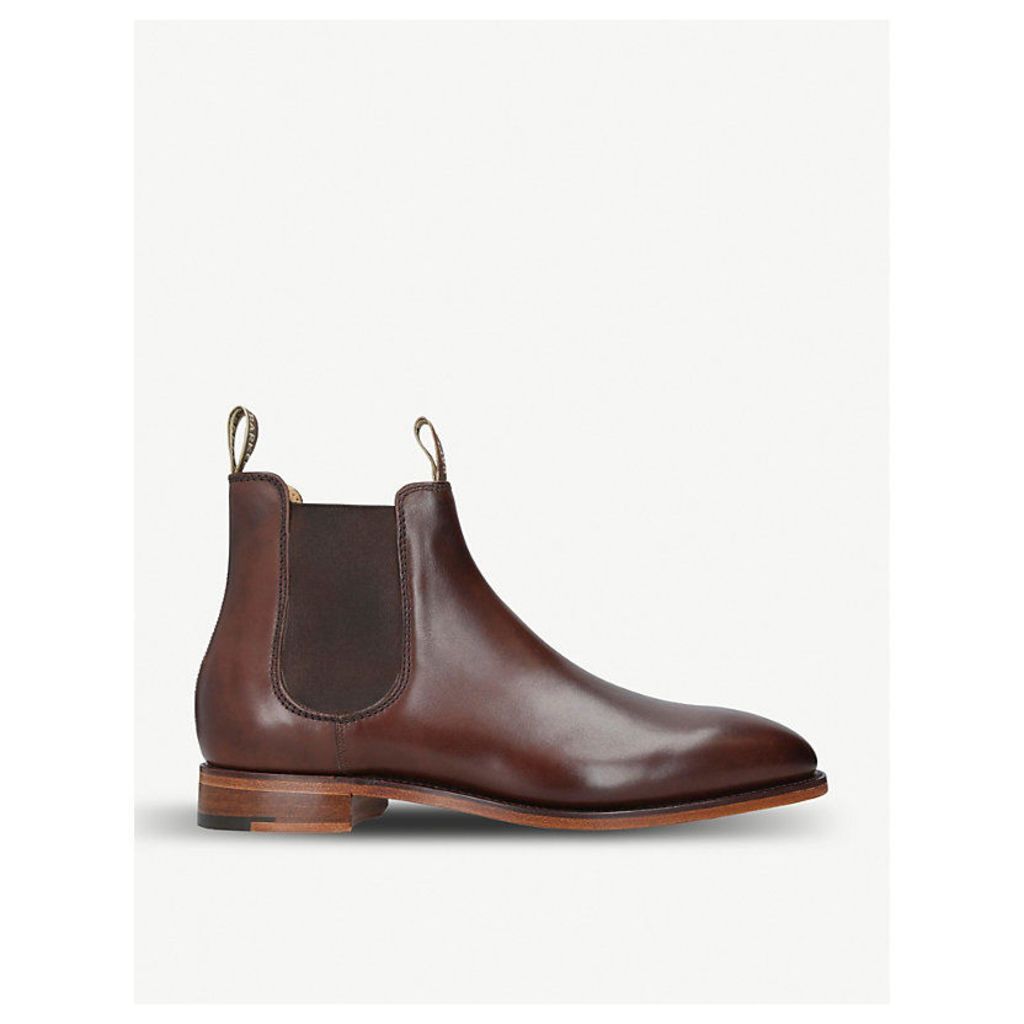 Mansfield leather chelsea boots
