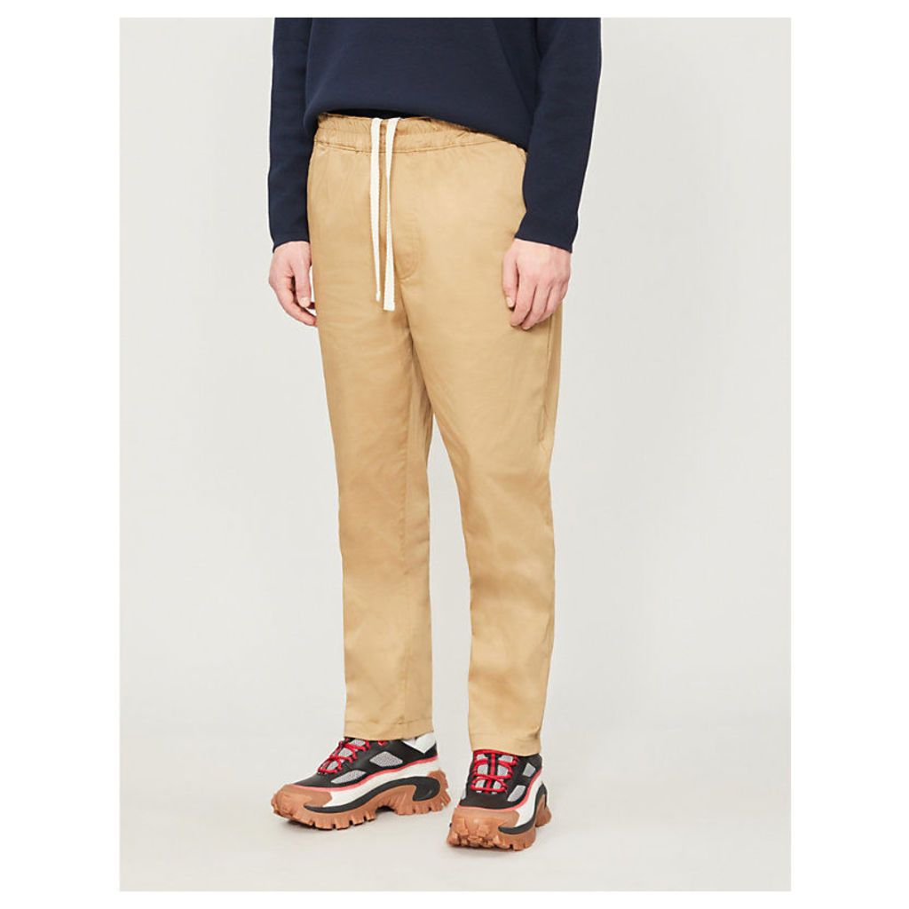 Paco stretch-cotton trousers