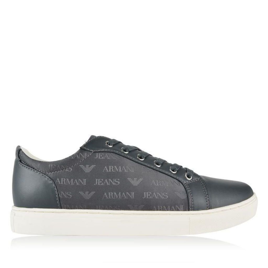 ARMANI JEANS Eagle Logo Low Top Trainers