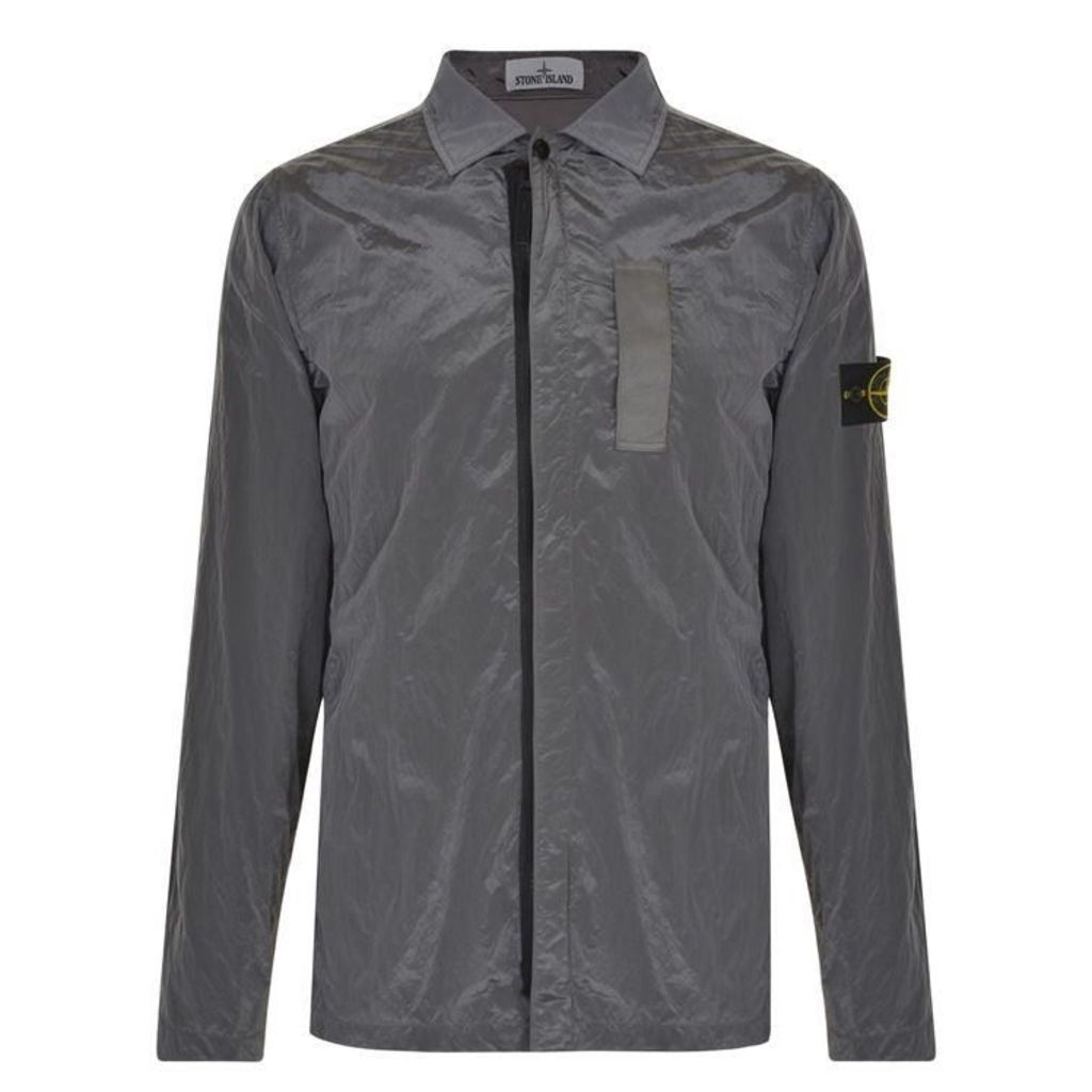 STONE ISLAND Nylon Metallic Overshirt