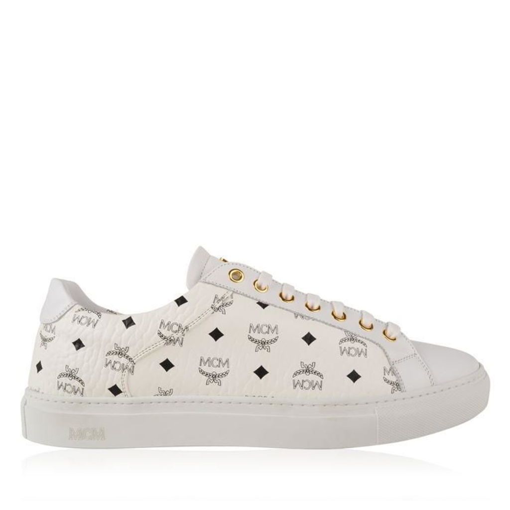 MCM Low Top Trainers In Visetos