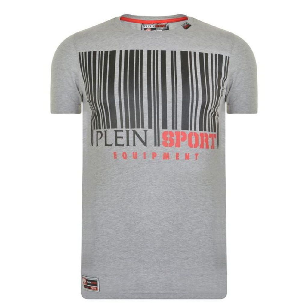PLEIN SPORT Barcode T Shirt