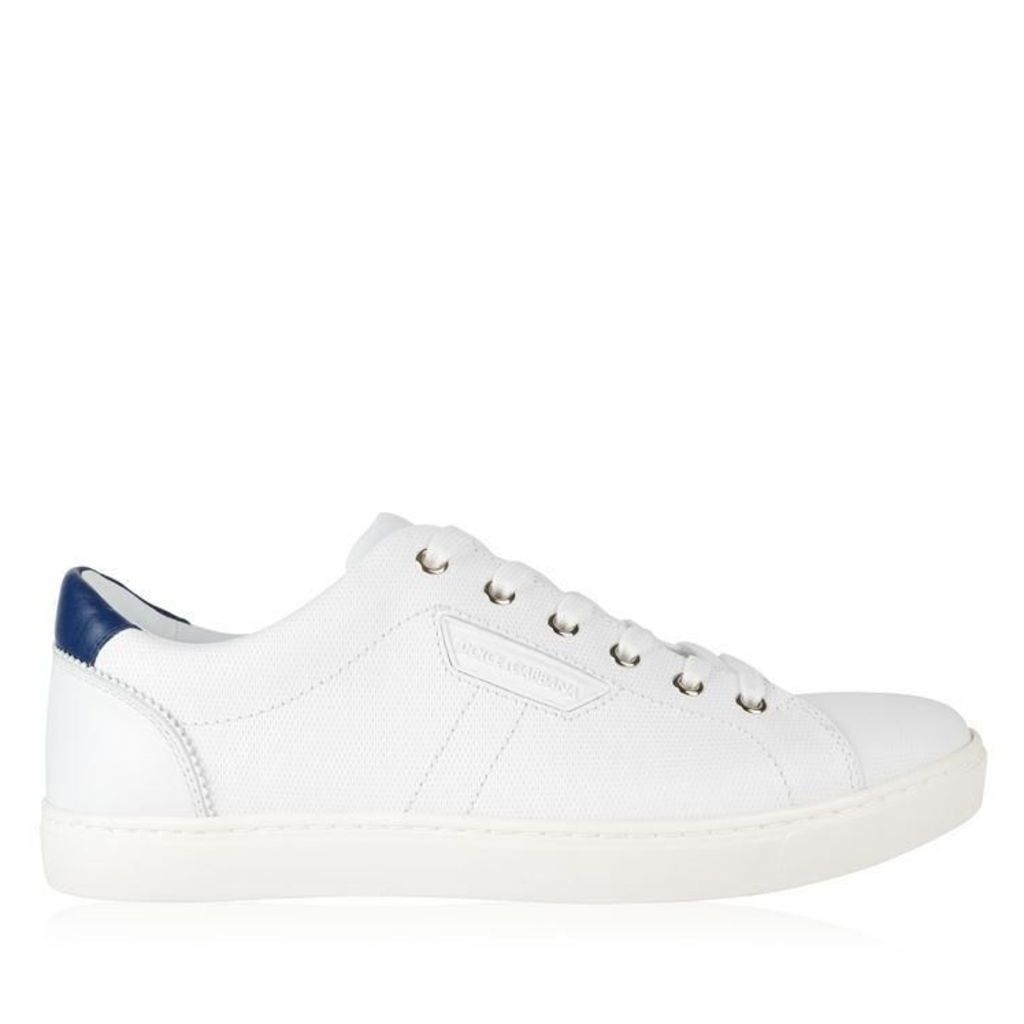 DOLCE AND GABBANA Embossed London Low Top Trainers