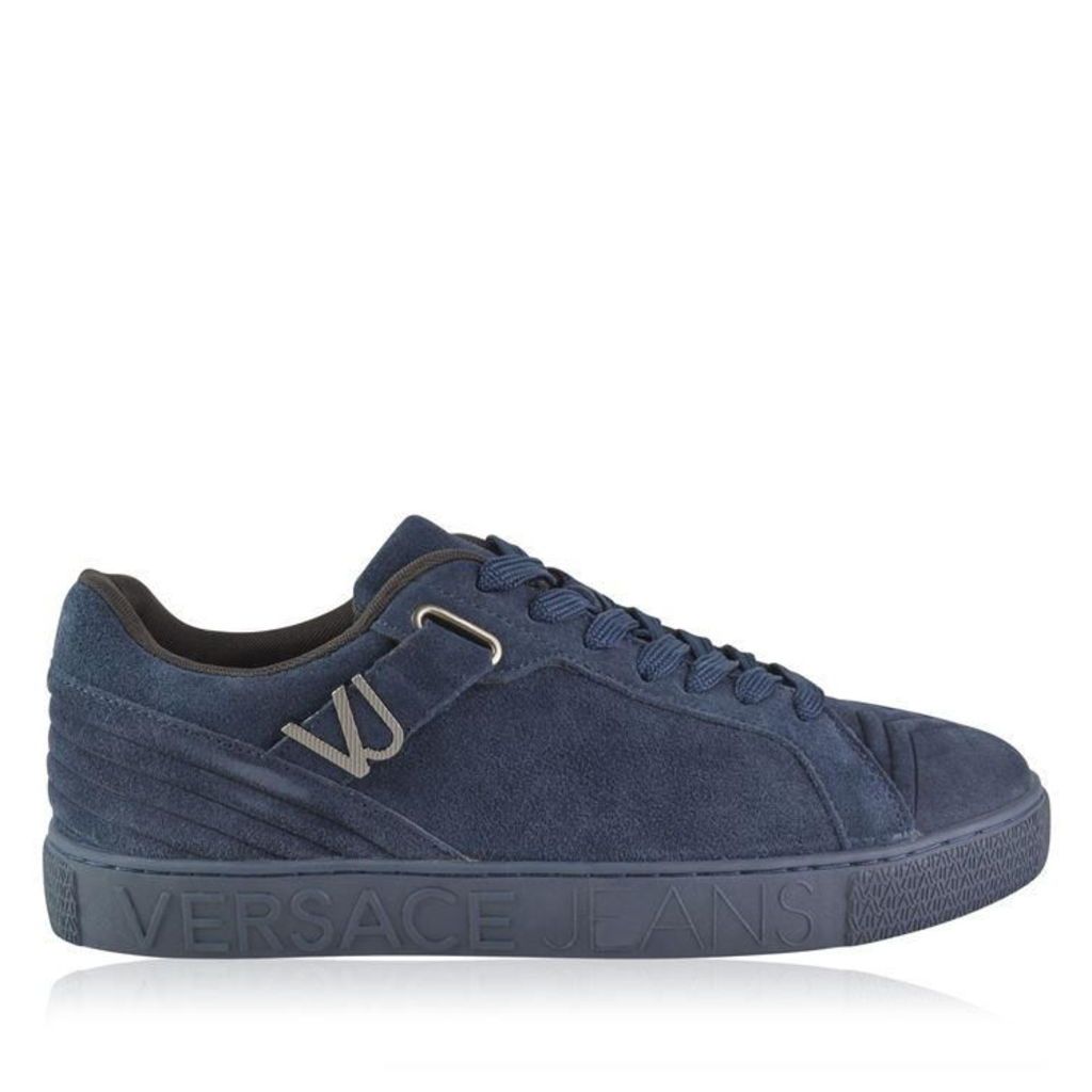 VERSACE JEANS Suede Logo Trainers