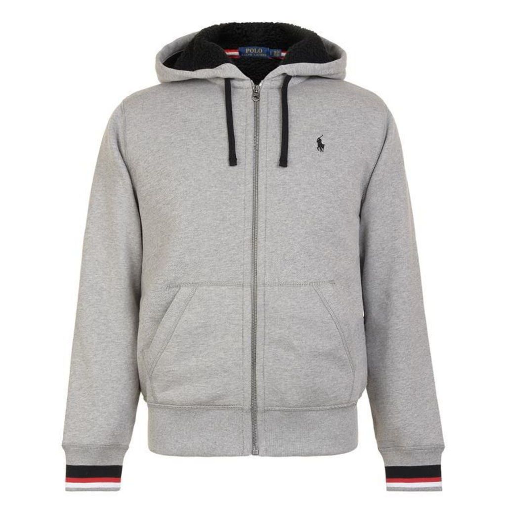 Polo Ralph Lauren Sherpa Zip Hooded Sweatshirt