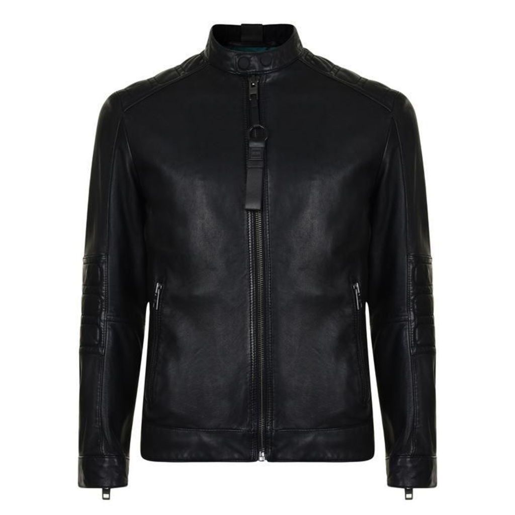 Boss Jagson Leather Jacket
