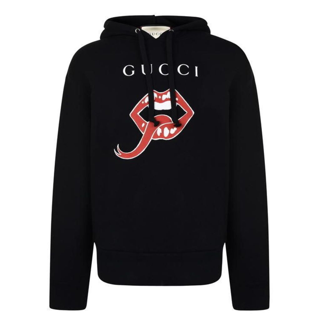 Gucci Lips Hooded Sweatshirt