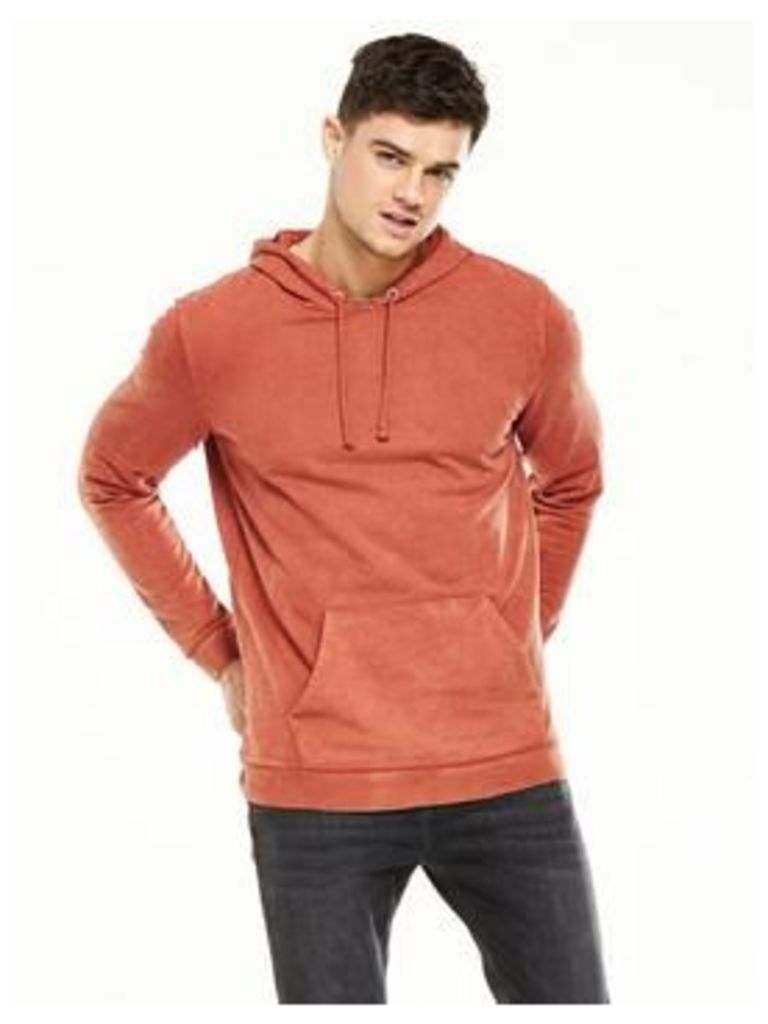 V By Very Oversized Garment Washed Hoodie Sweat Top