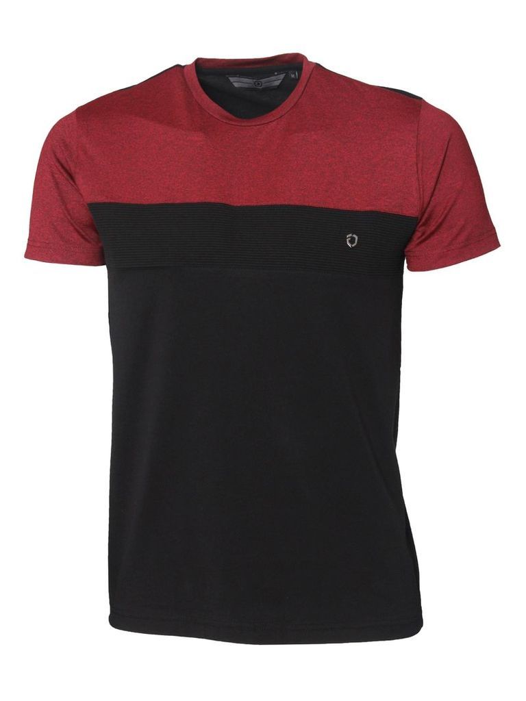 Rector Mens T-Shirt Red/Black