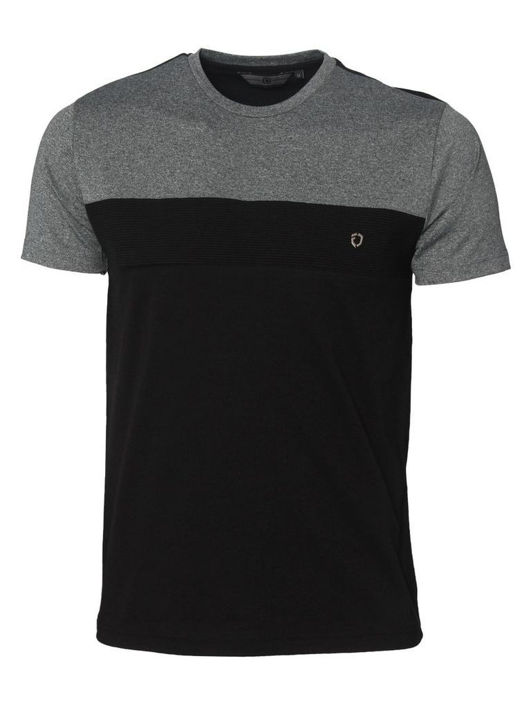 Rector Mens T-Shirt Grey/Black
