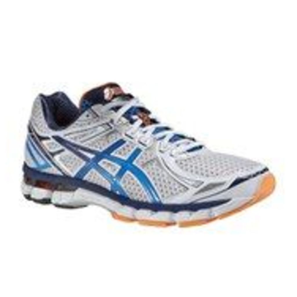 Asics Men's Gt-2000 2 Trainers - White/French Blue/Flash Orange - 11 -Damaged Packaging